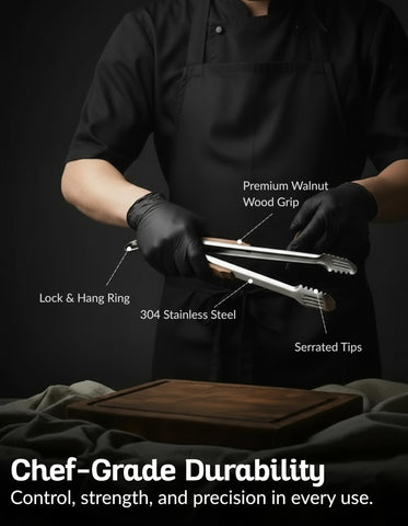 Boxiki Kitchen extra-long reach keeps hands away from heat