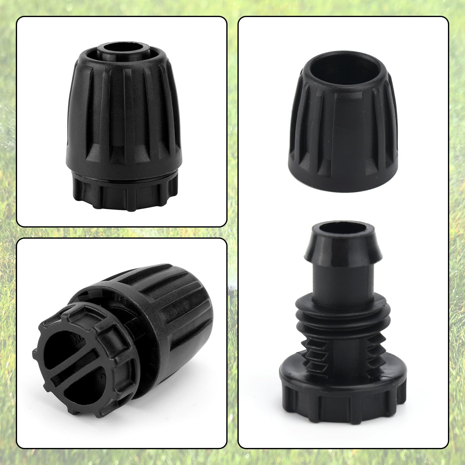 BOXOB ABS end cap for irrigation is UV-resistant and reusable.