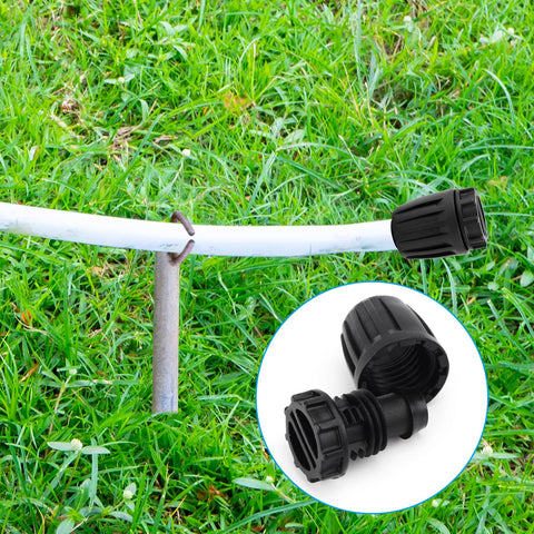 BOXOB barbed lock nut end cap ensures secure connections.
