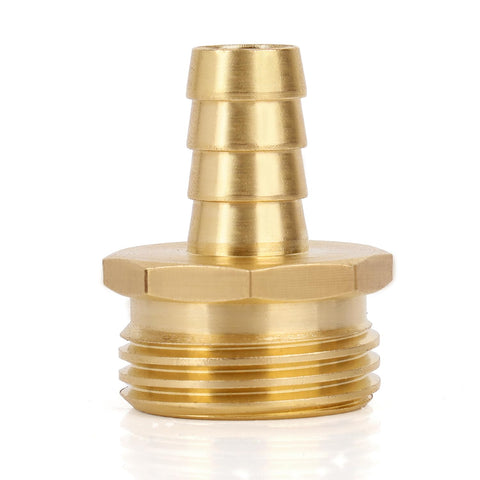 BOXOB brass garden hose fittings three-quarter GHT thread detail emphasizes compatibility.