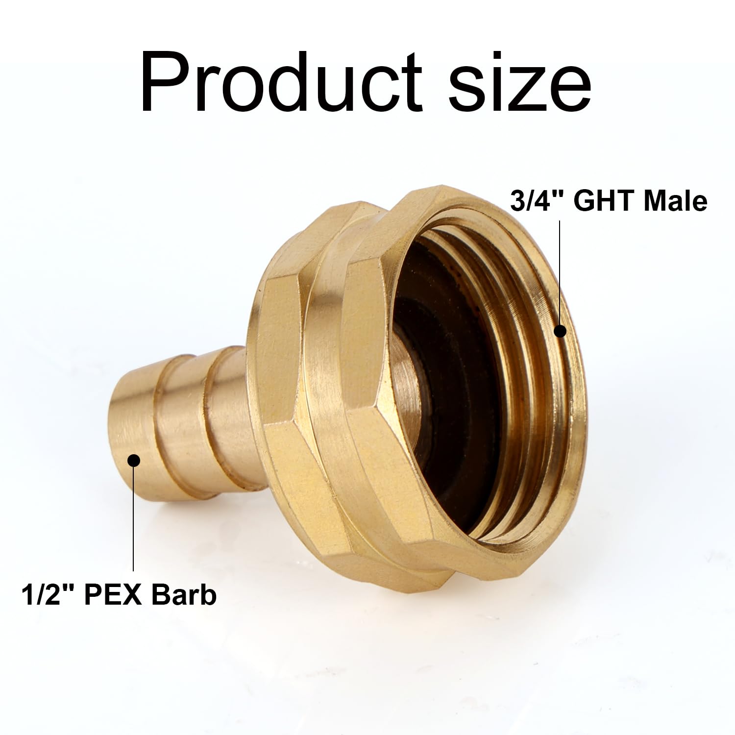 Close-up of BOXOB brass material highlighting durable, weatherproof construction.