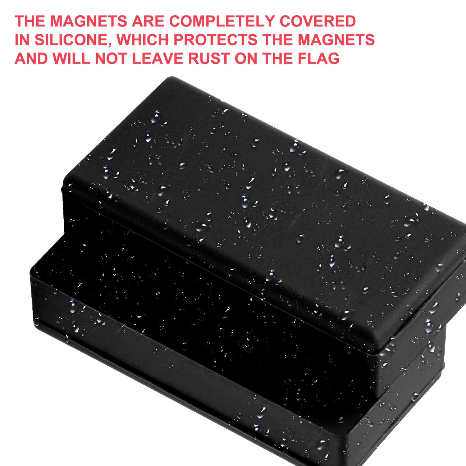BOXOB durable magnets withstand rain and snow for long outdoor use.