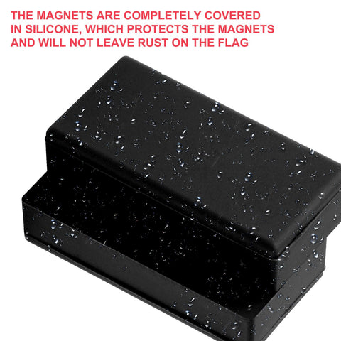 BOXOB durable magnets withstand rain and snow for long outdoor use.