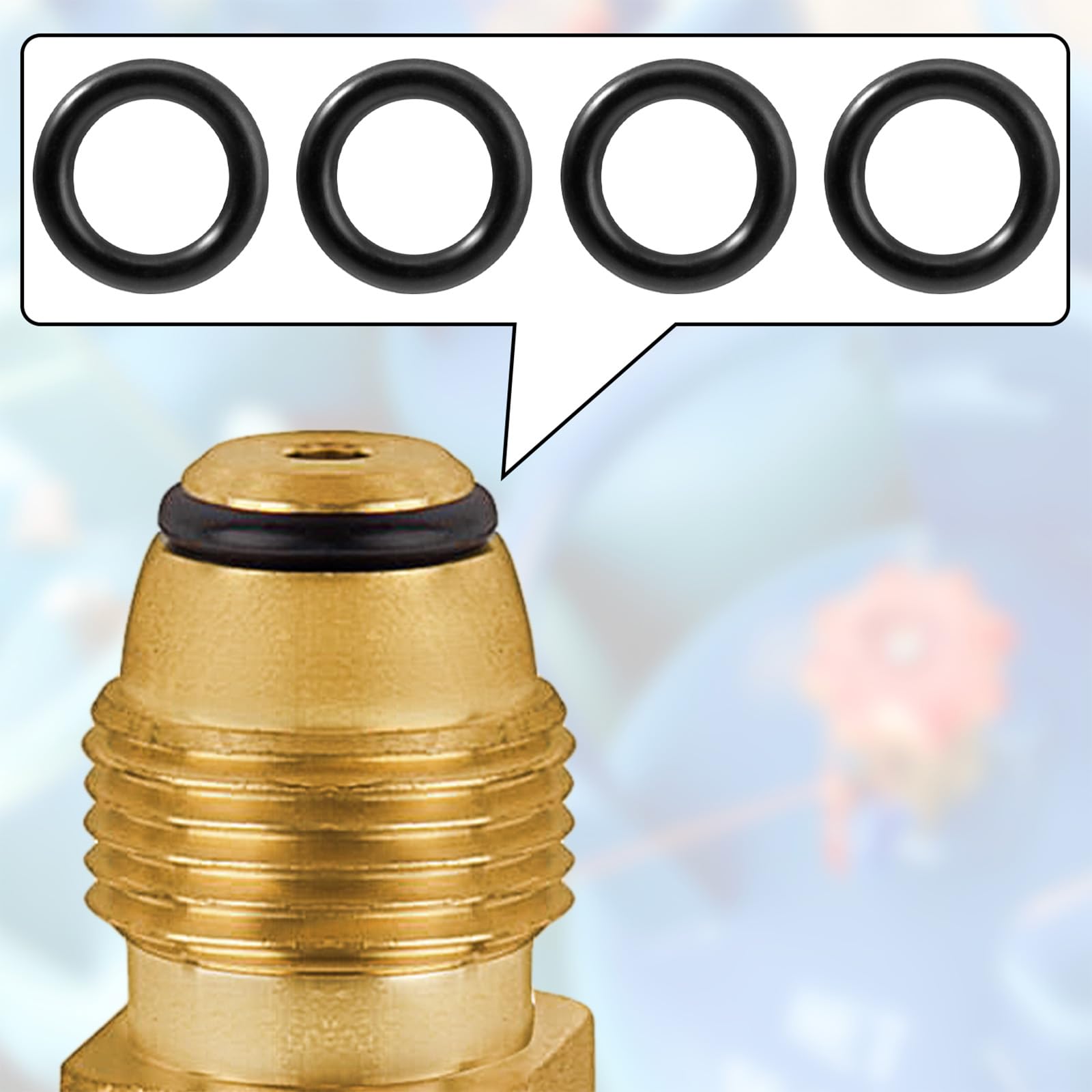 Boxob O-rings displaying outer and inner dimensions for proper fit.