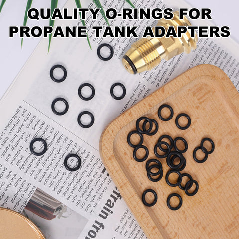 Boxob rubber O-rings suitable for regulators and connectors.