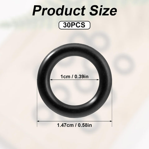 Boxob O-rings for soft nose POL fittings with clear size detail.