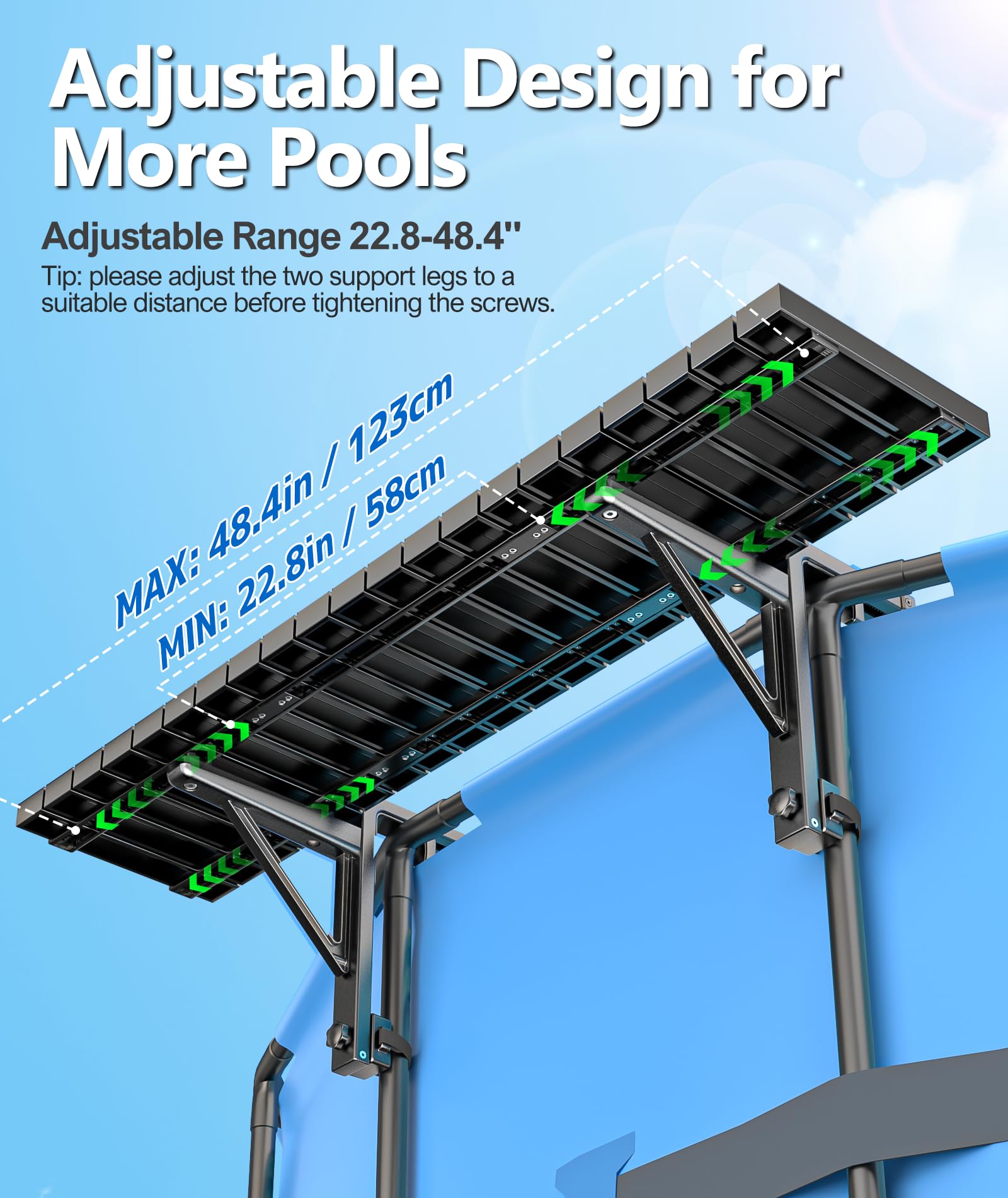 BoYata pool bar galvanized iron construction highlights durability and weather resistance
