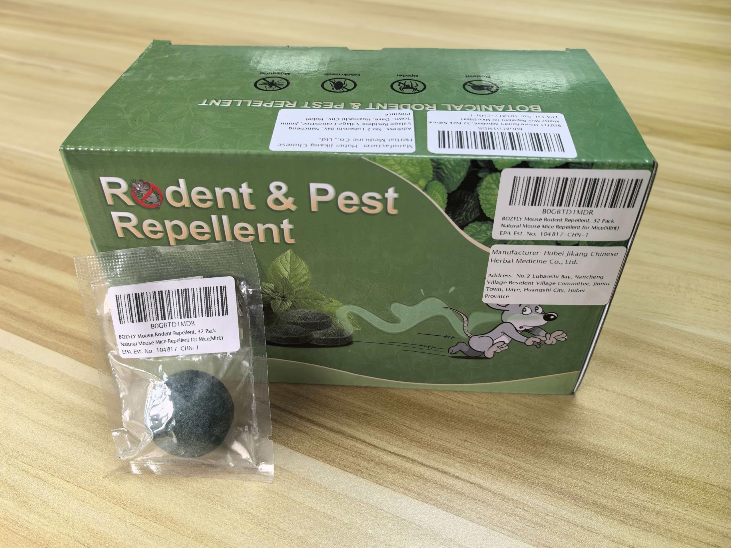 BOZFLY garage and yard deterrent for outdoor areas