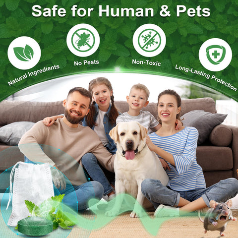 BOZFLY indoor outdoor rodent deterrent for versatile use