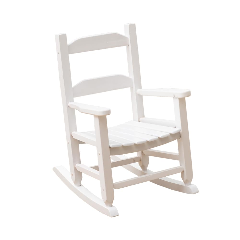 BplusZ Toddler Rocking Chair front view for cozy reading moments