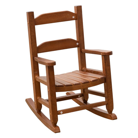 BplusZ Toddler Rocking Chair wooden frame highlights sturdy construction for daily toddler use.