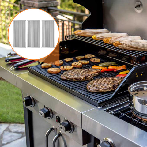 BQMAX 17-inch emitter plates for Char-Broil TRU Infrared three-burner grills