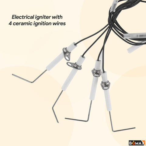 BQMAX ignition system requires a DC 1.5V AA battery