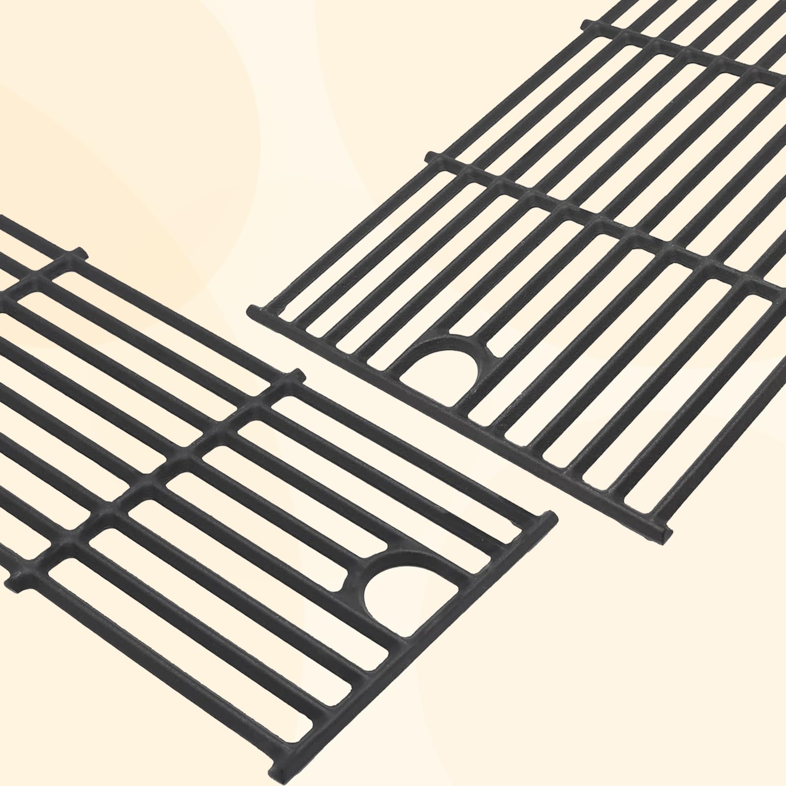 BQMAX even-heat design promotes uniform cooking across the grate surface