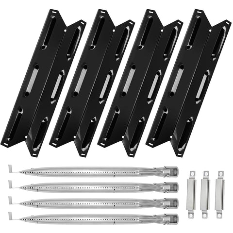 BQMAX heat plate and burner kit for Kenmore 4-burner grills enhances even cooking.