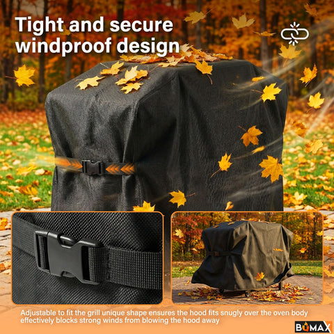 BQMAX windproof and waterproof design stays put in gusty weather