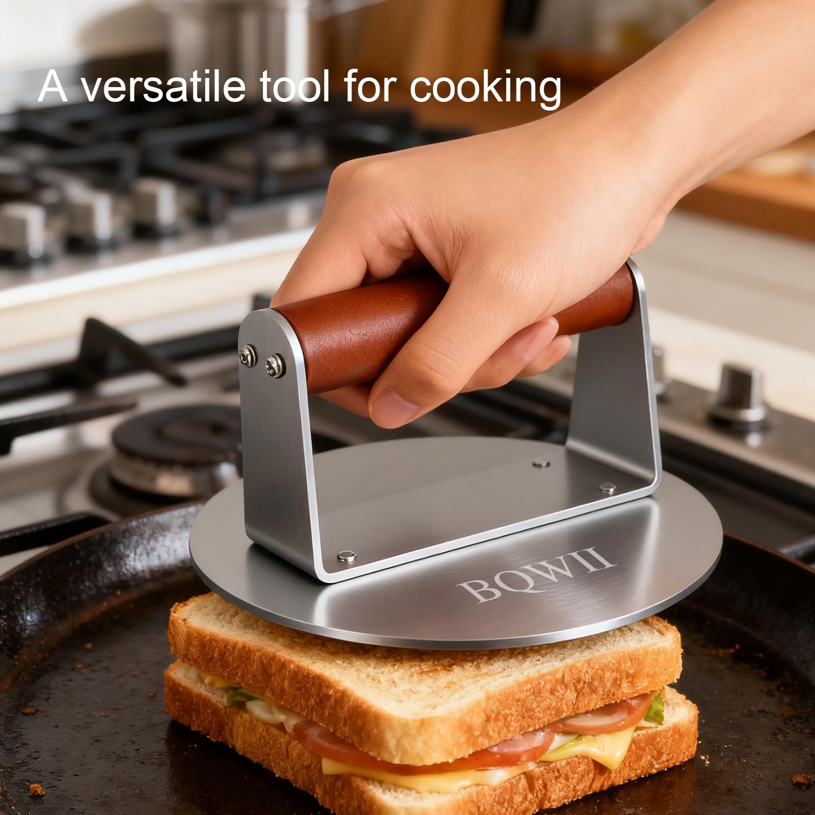 BQWII stainless steel press highlighting durability and rust resistance