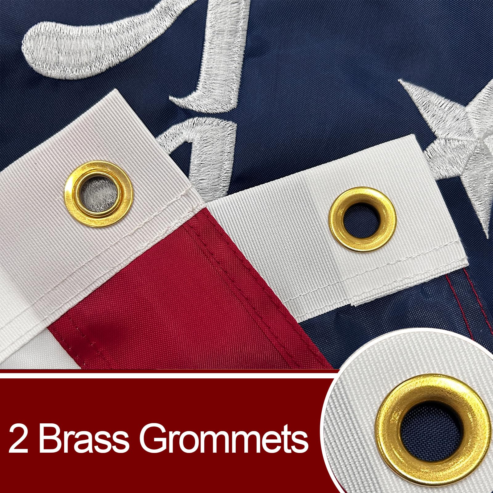 Bradford 1776 Bennington flag 3x5 size ready for flagpole or wall display.