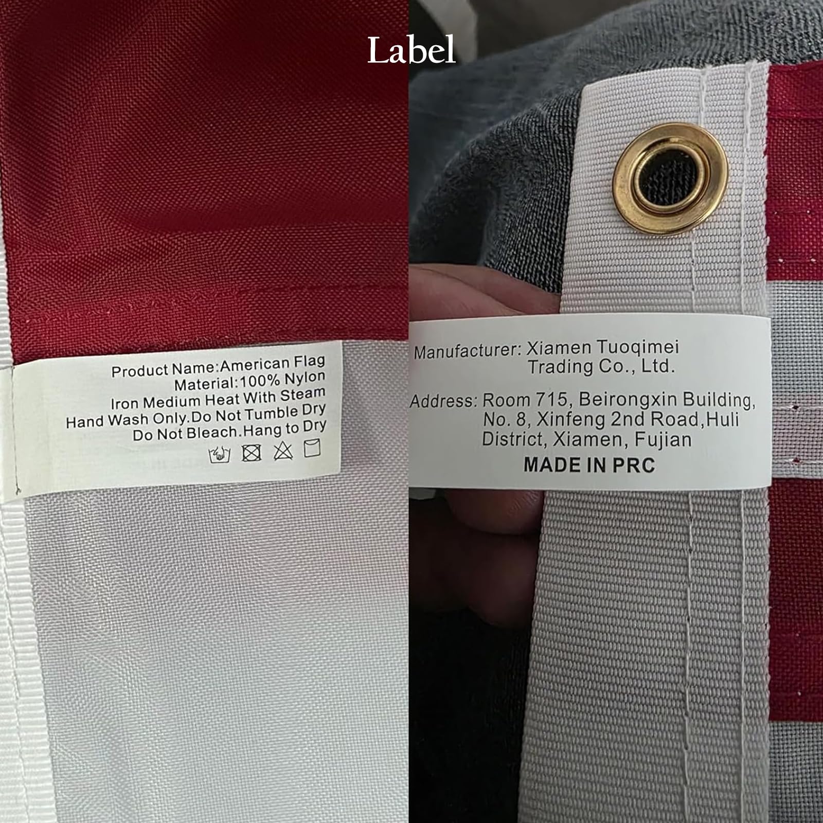 Bradford Betsy Ross flag imported quality crafted in China