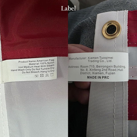 Bradford Betsy Ross flag imported quality crafted in China