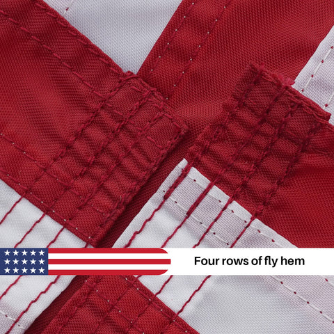 Bradford nylon flag with fadeproof colors for all seasons