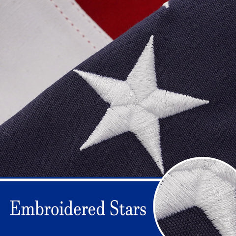 Bradford soft cotton US flag ideal for everyday display and gifting