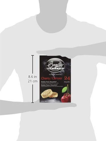 Bradley Smoker packaging shows compatibility with Bradley smokers