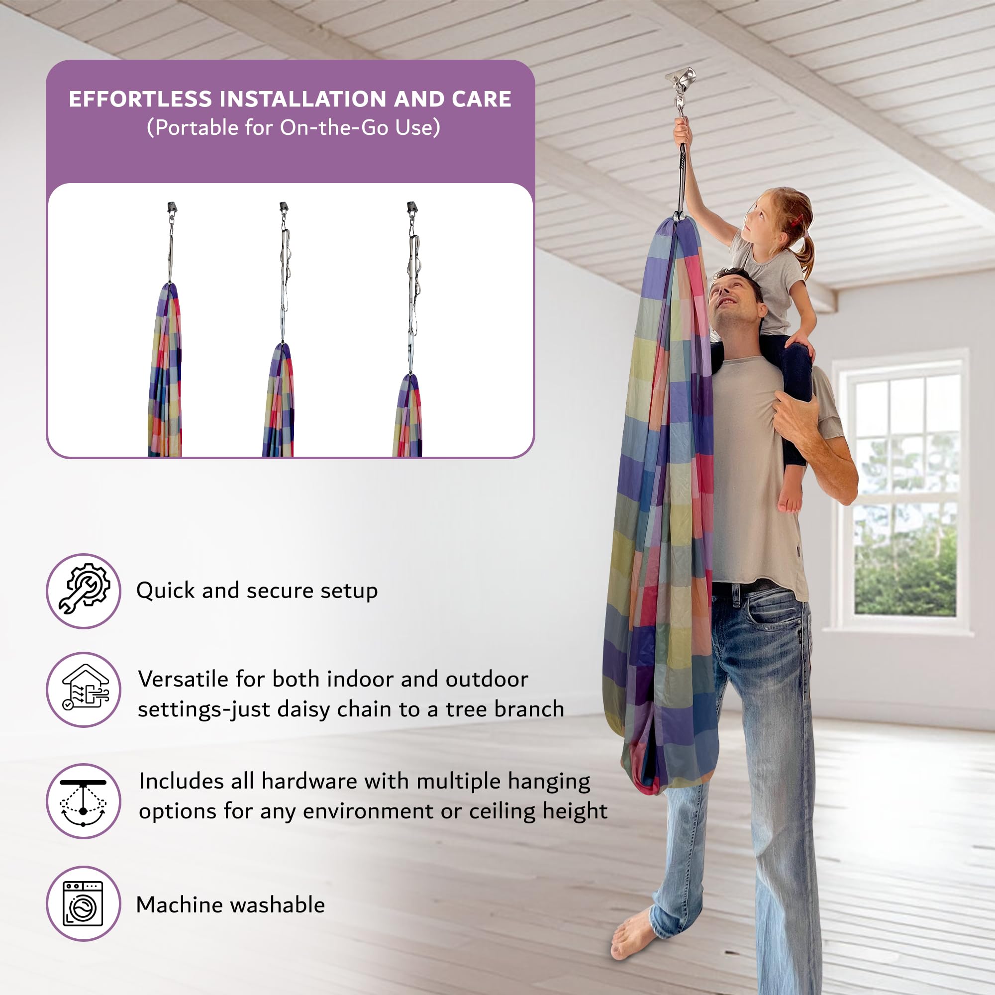 Bradoro easy-installation instructions with included tools.
