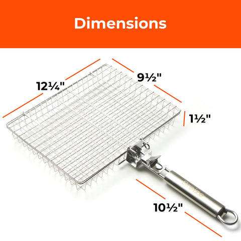 Braize steel-fiber scrub sponge helps clean grates after grilling.