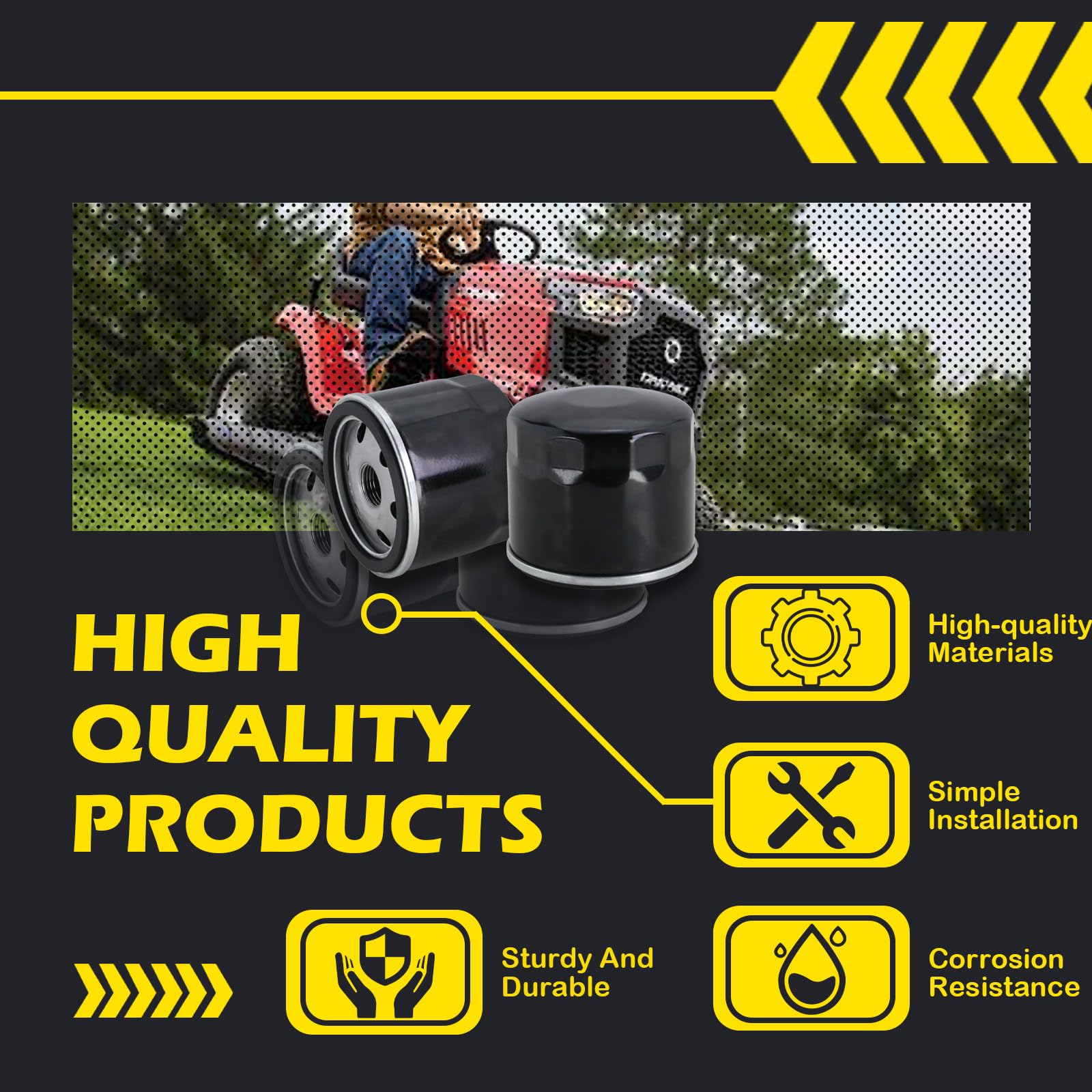Universal fit across major mower brands for peace of mind with Kefly.