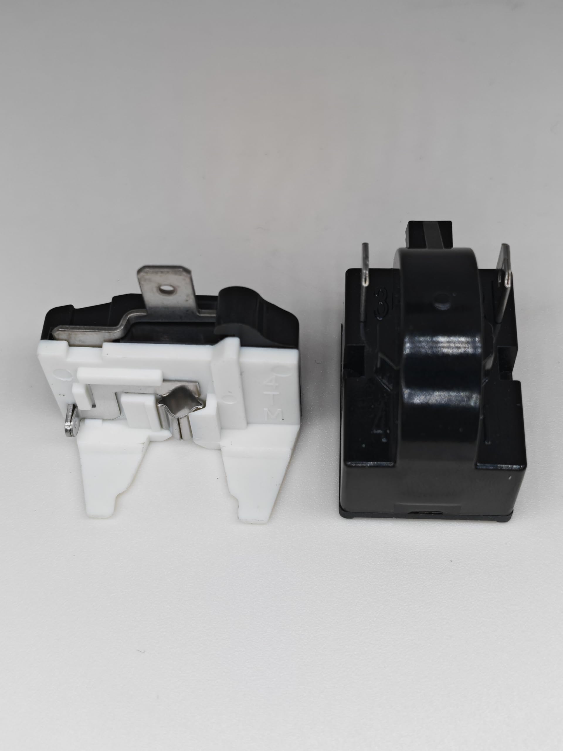 Brass-plastic overload protector shows robust construction