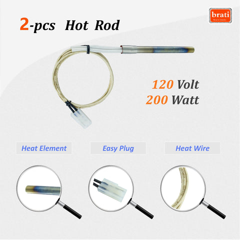 Brati hot rod igniter kit for Z Grills offering dependable starts