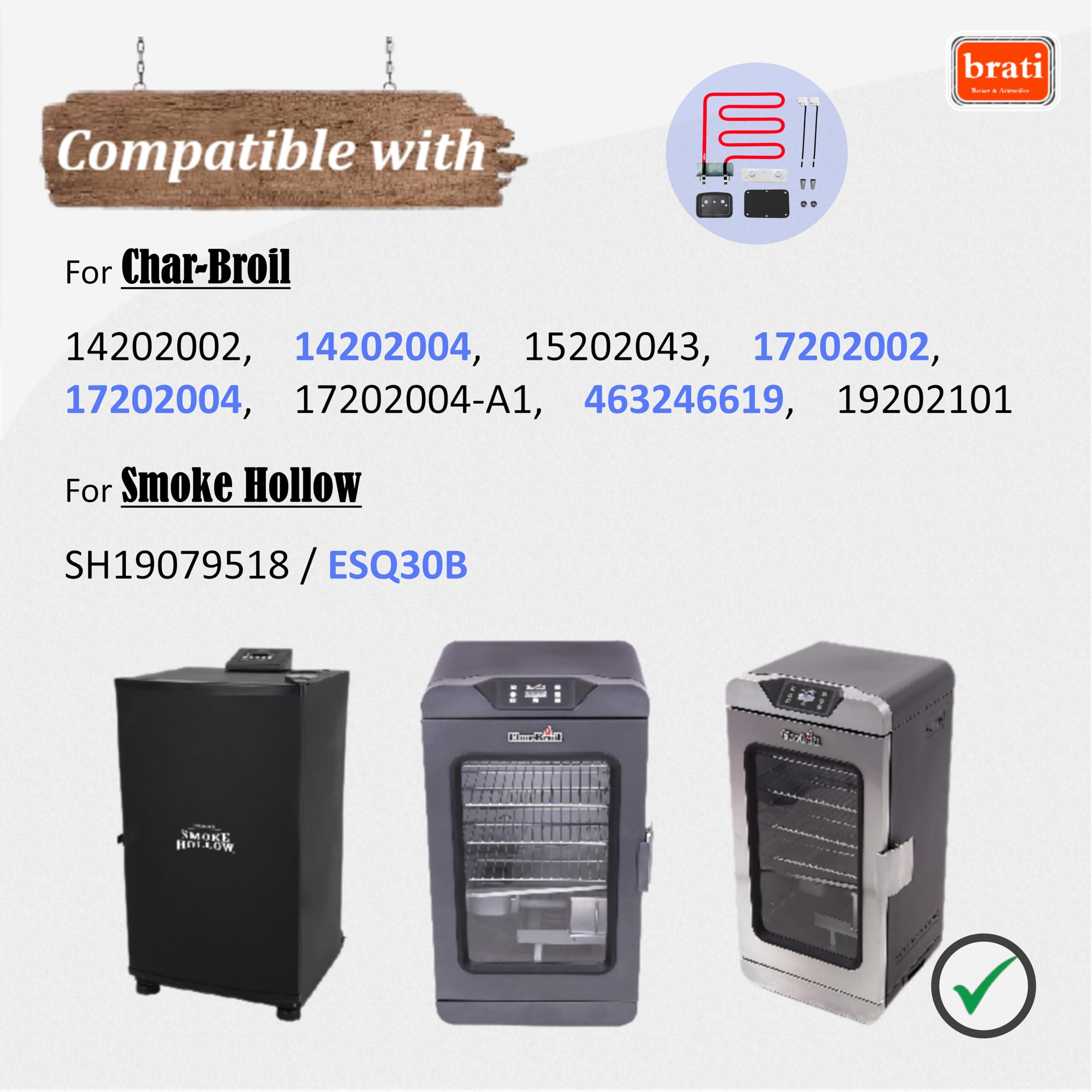 Brati installation steps illustrated for easy at-home replacement