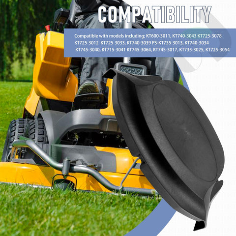 Braveboy air filter cover fits Kohler models for straightforward lawn care upgrades.