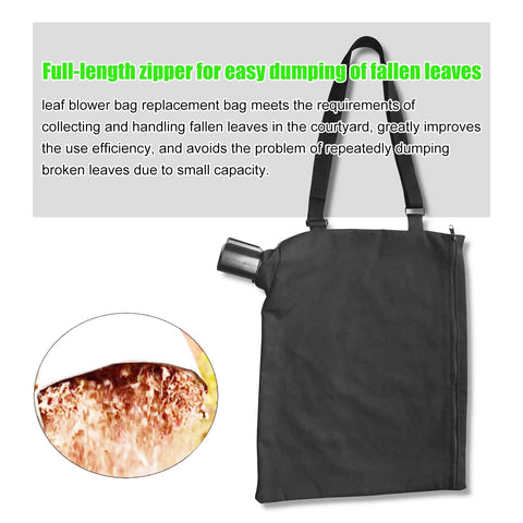 Braveboy courtyard leaf collection bag improves outdoor cleanup