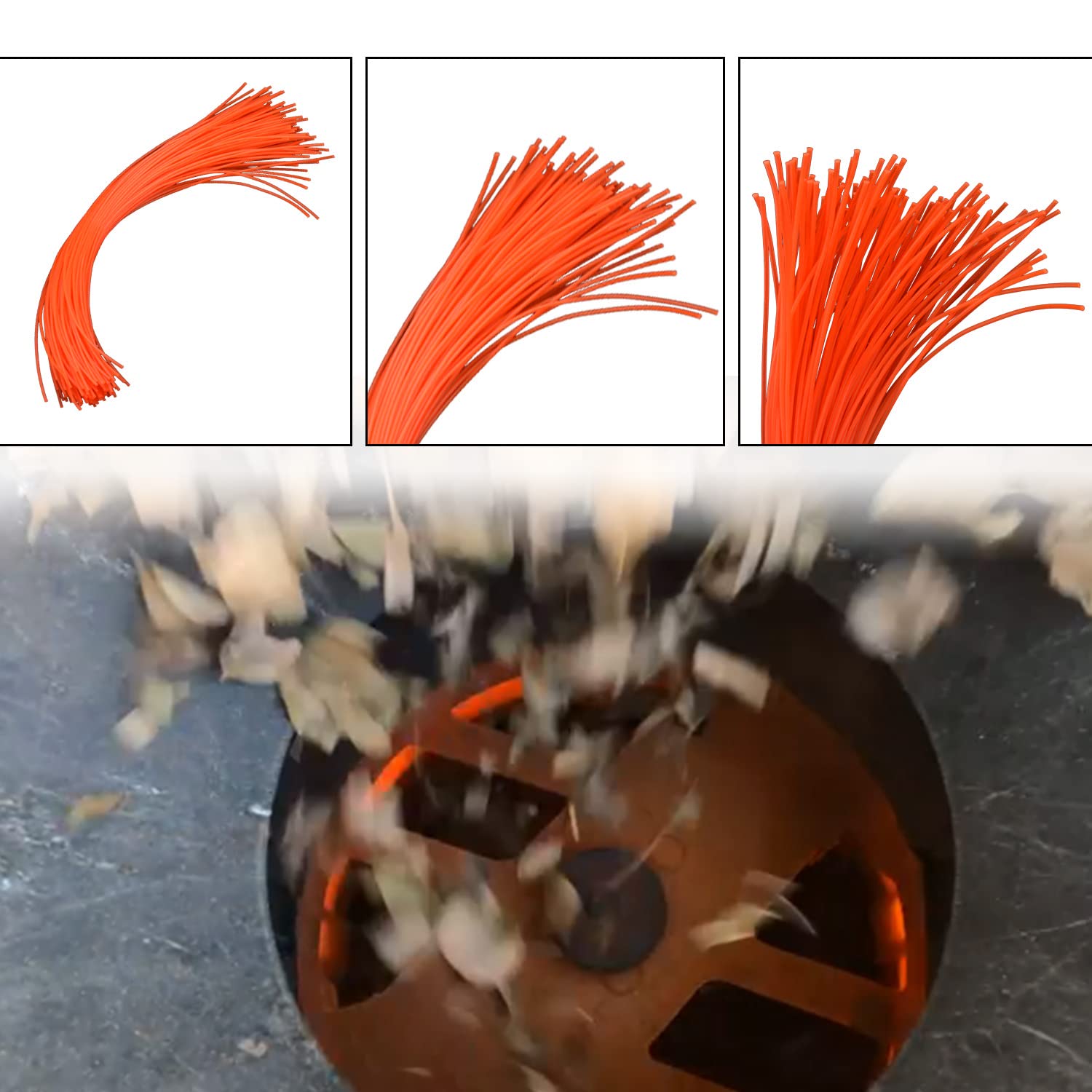 Braveboy ready-to-use replacement lines reduce setup time during yard cleanup.