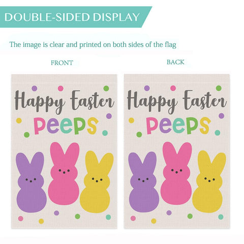 Bravilan Welcome Easter flag weather resistant for year-round outdoor use
