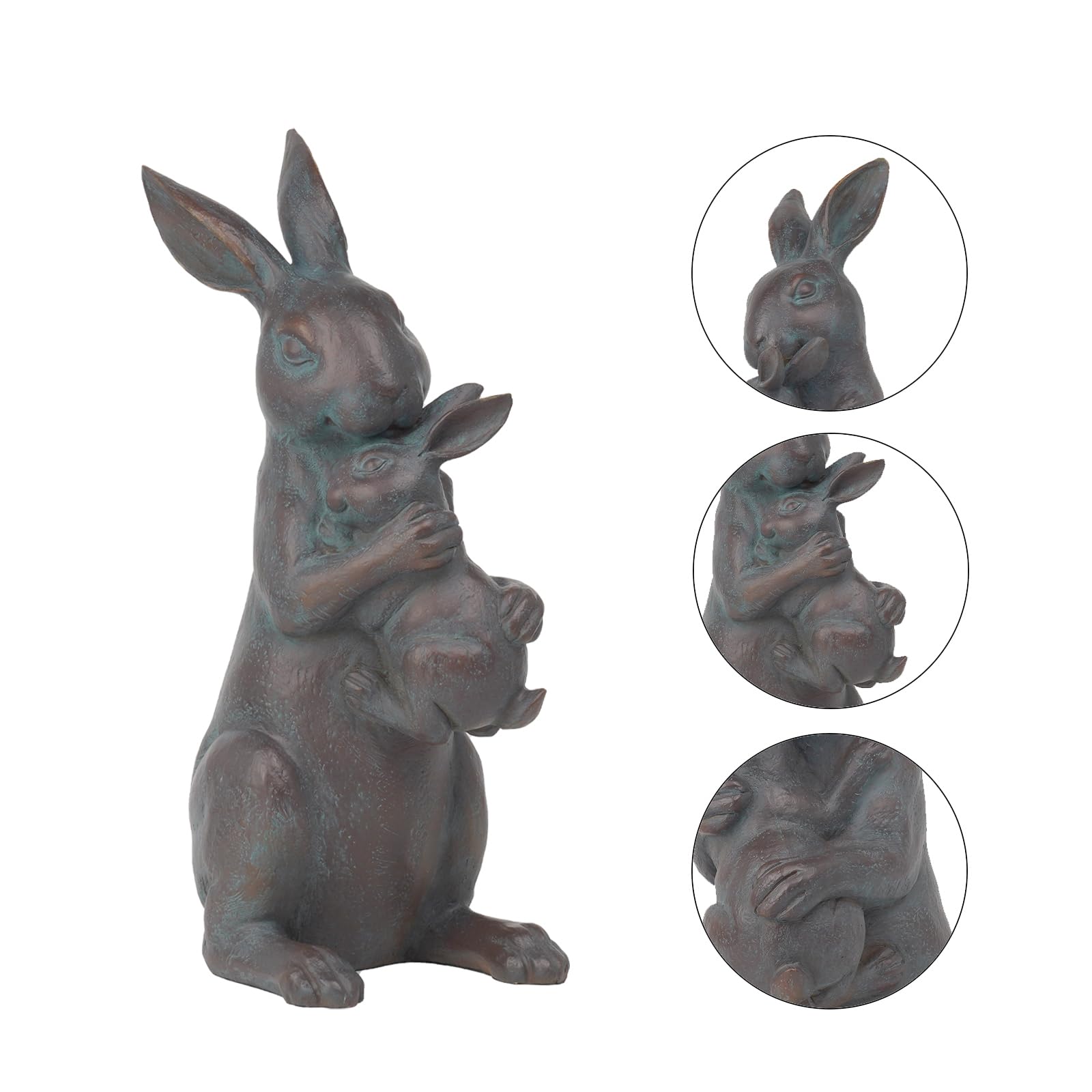Braxio Bunny weather-resistant-resin built for year-round outdoor use