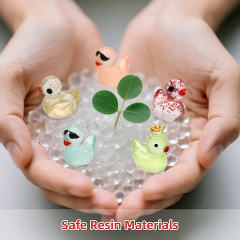 Breelytic ducks for DIY garden scenes and miniature displays