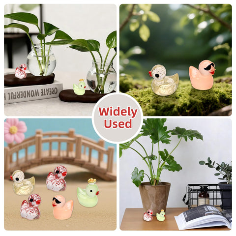 Breelytic ducks suitable for dollhouse and terrarium displays