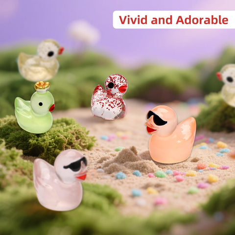 Breelytic ducks close-up highlights resin texture and durable finish