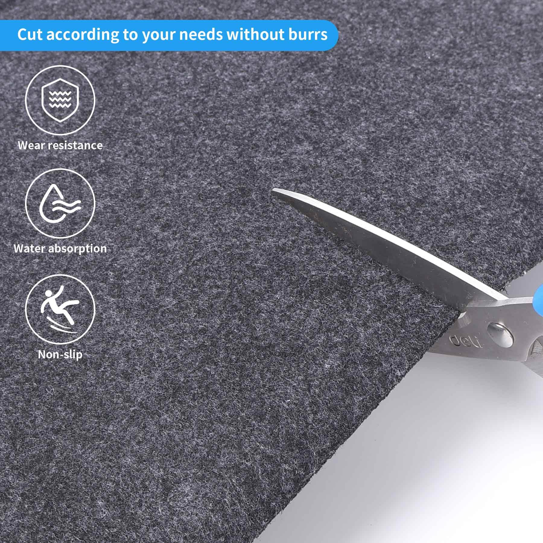 BREENHILL tent rug is lightweight and rolls up for packing.