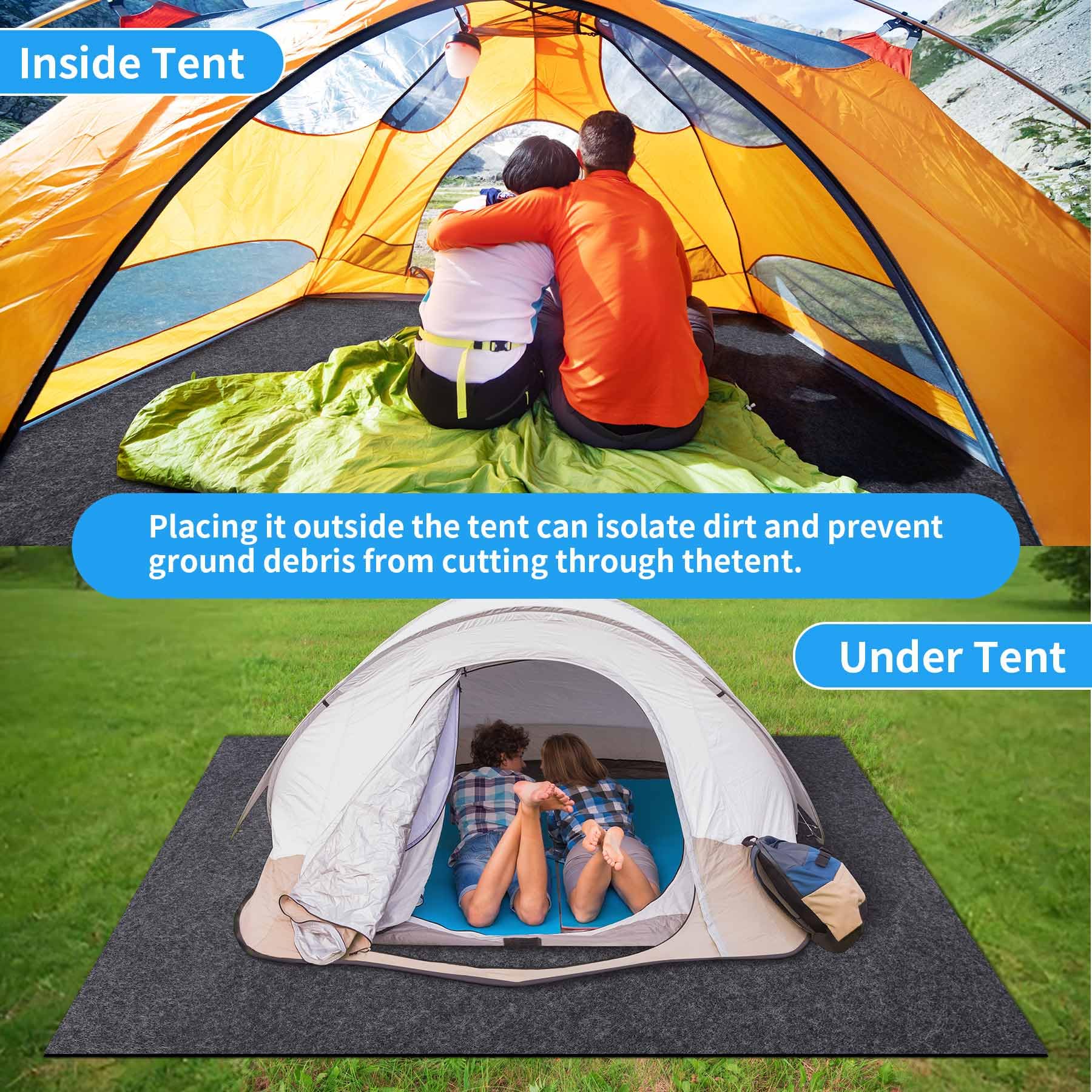 BREENHILL mat doubles as a picnic or trunk liner.