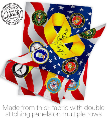 Breeze Decor flag made in USA; craft quality you can trust.