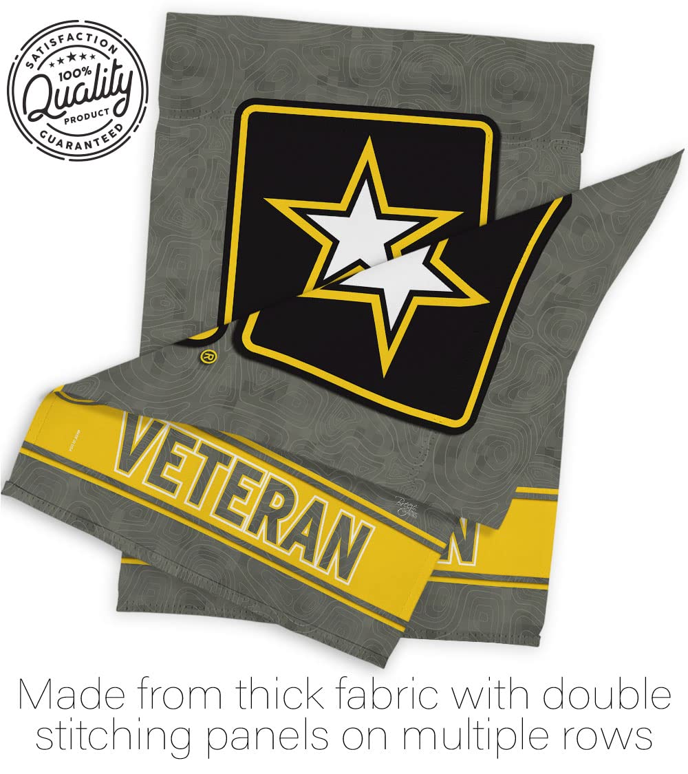 Breeze Decor US Army Veteran garden flag vibrant colors
