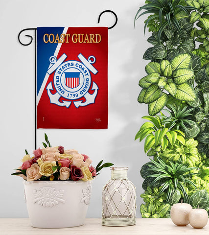 Breeze Decor USCG flag officially licensed for patriotic home displays.