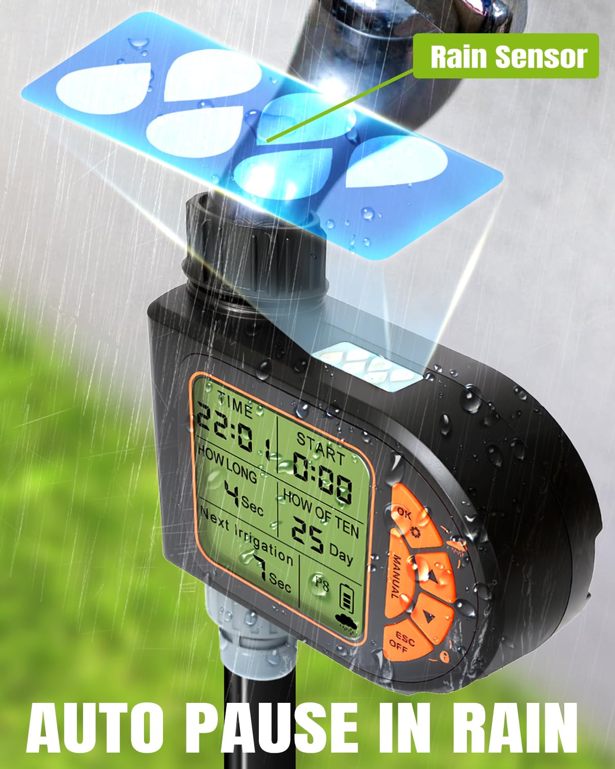Breeze Touch 1/4in tubing layout guiding efficient drip lines