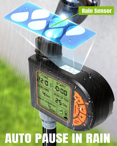 Breeze Touch 1/4in tubing layout guiding efficient drip lines