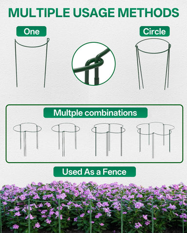 Breeze Touch ground installation: easy push-in setup supports indoor and outdoor plants.