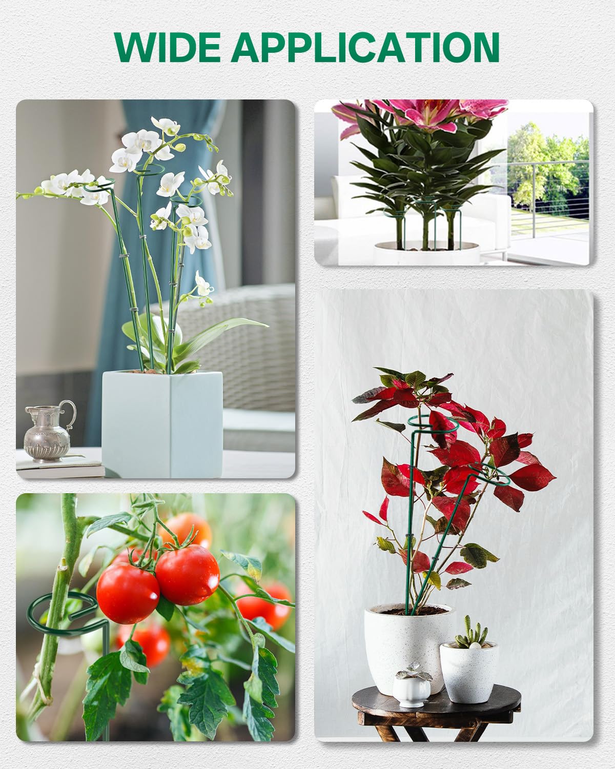 Breeze Touch discreet green finish enhances garden aesthetics.